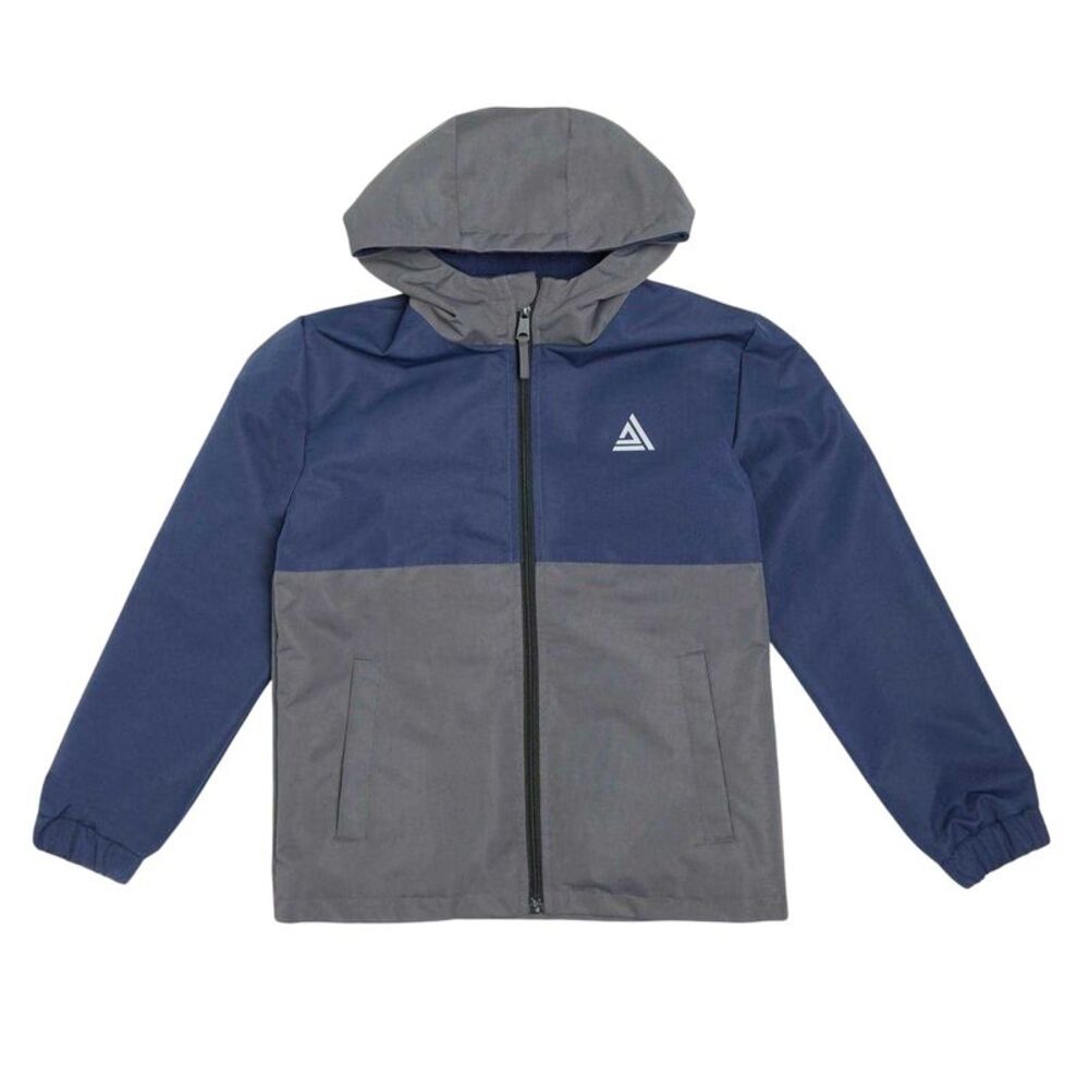 Firetrap Childrens/Kids Lightweight  Windbreaker / Navy/Gray
